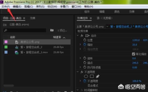 PR中如何將視頻壓縮？