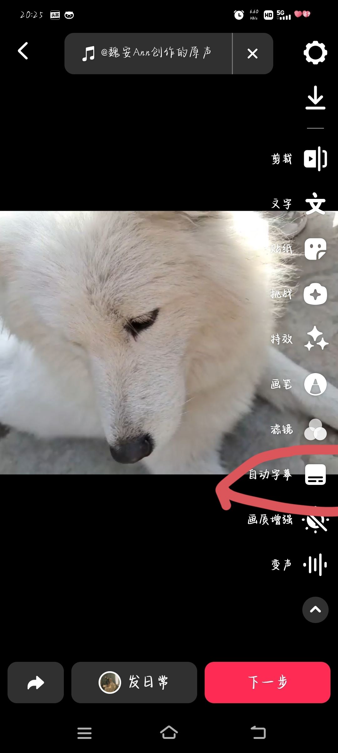 拍抖音說話顯示字是怎么弄的？