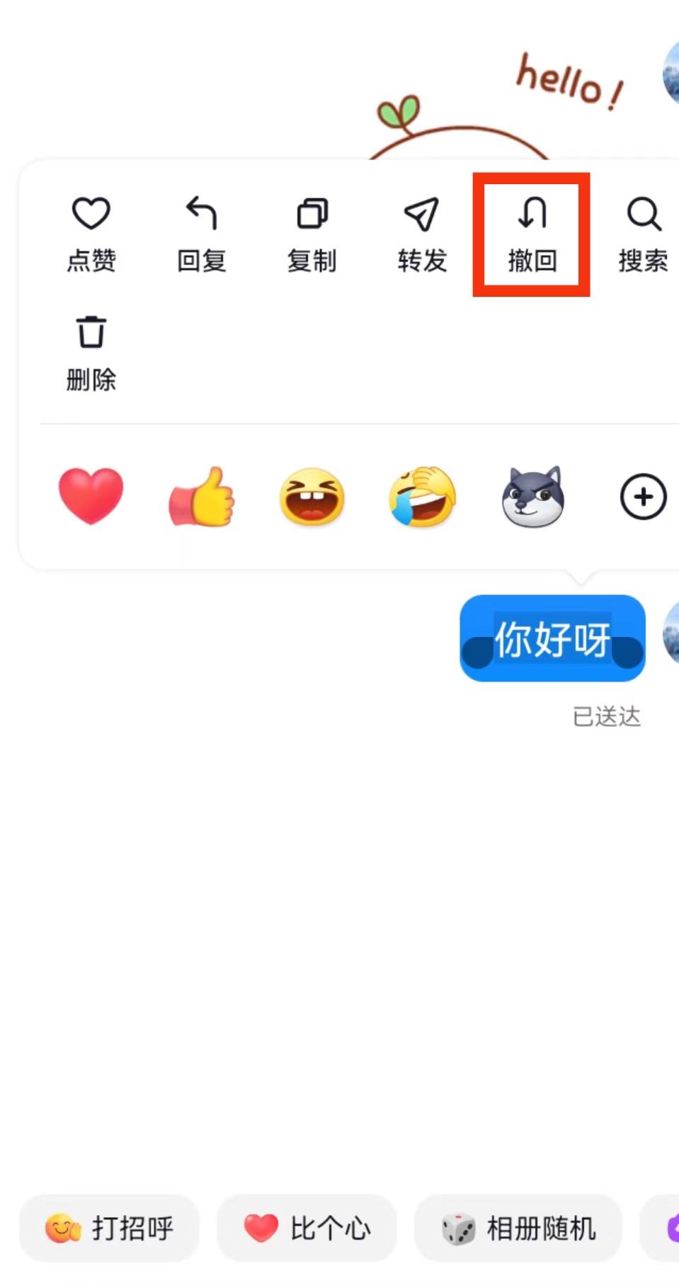 抖音私信怎么撤回？