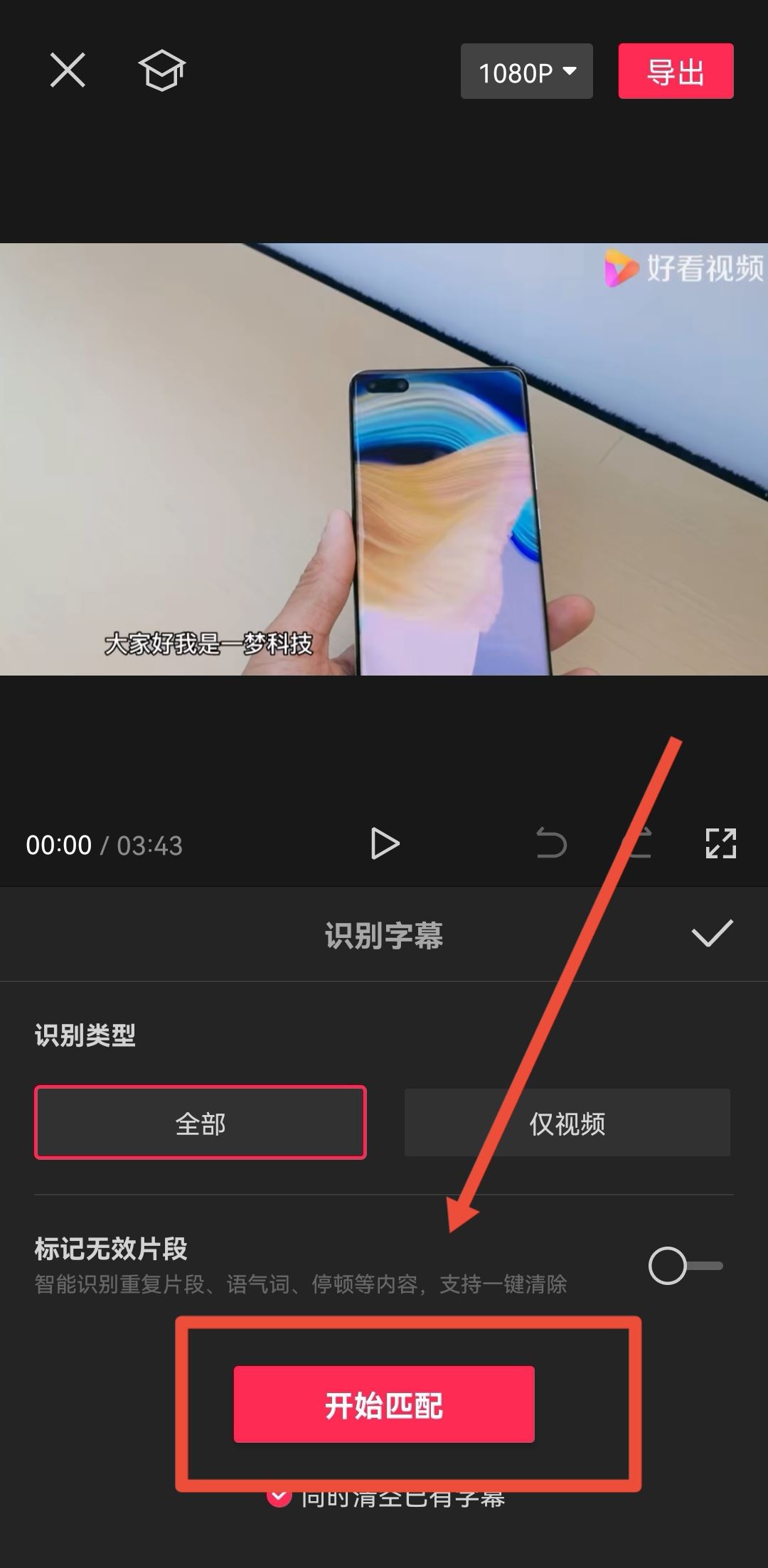 如何將視頻中的字幕刪除？