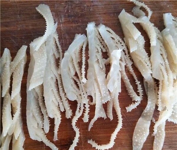 牛百葉怎么切片？